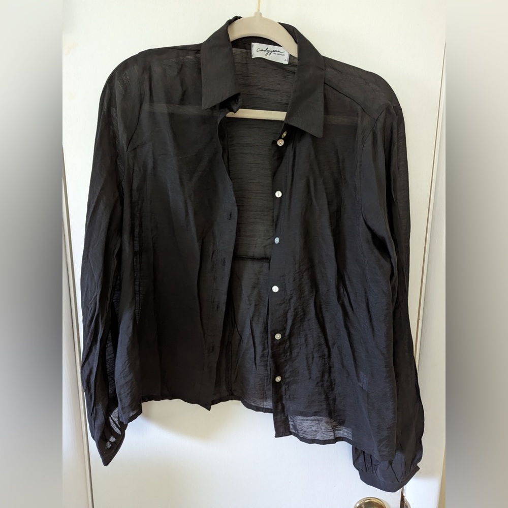Carly Jean Los Angeles Button Down Shirt - Picture 1 of 5